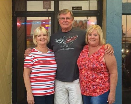 Barbara Evans Hanley with sibling